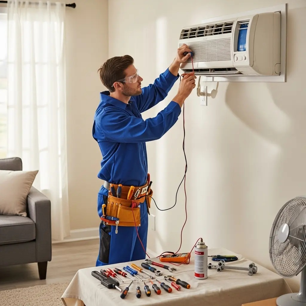 Soma Bosch Bosch klima gaz dolumu ve bakım – Enerji verimliliği artırıldı. - Teknik servis örneği